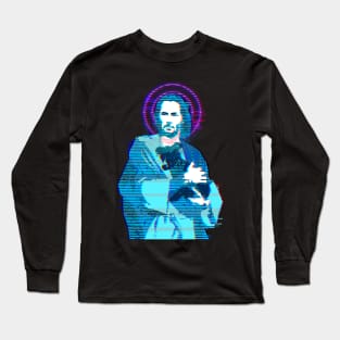 Keanu Reeves (Glitch) Long Sleeve T-Shirt